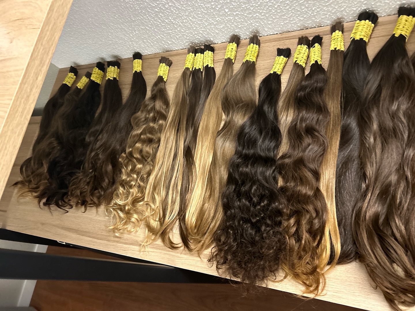 Lote de mechas selecionadas